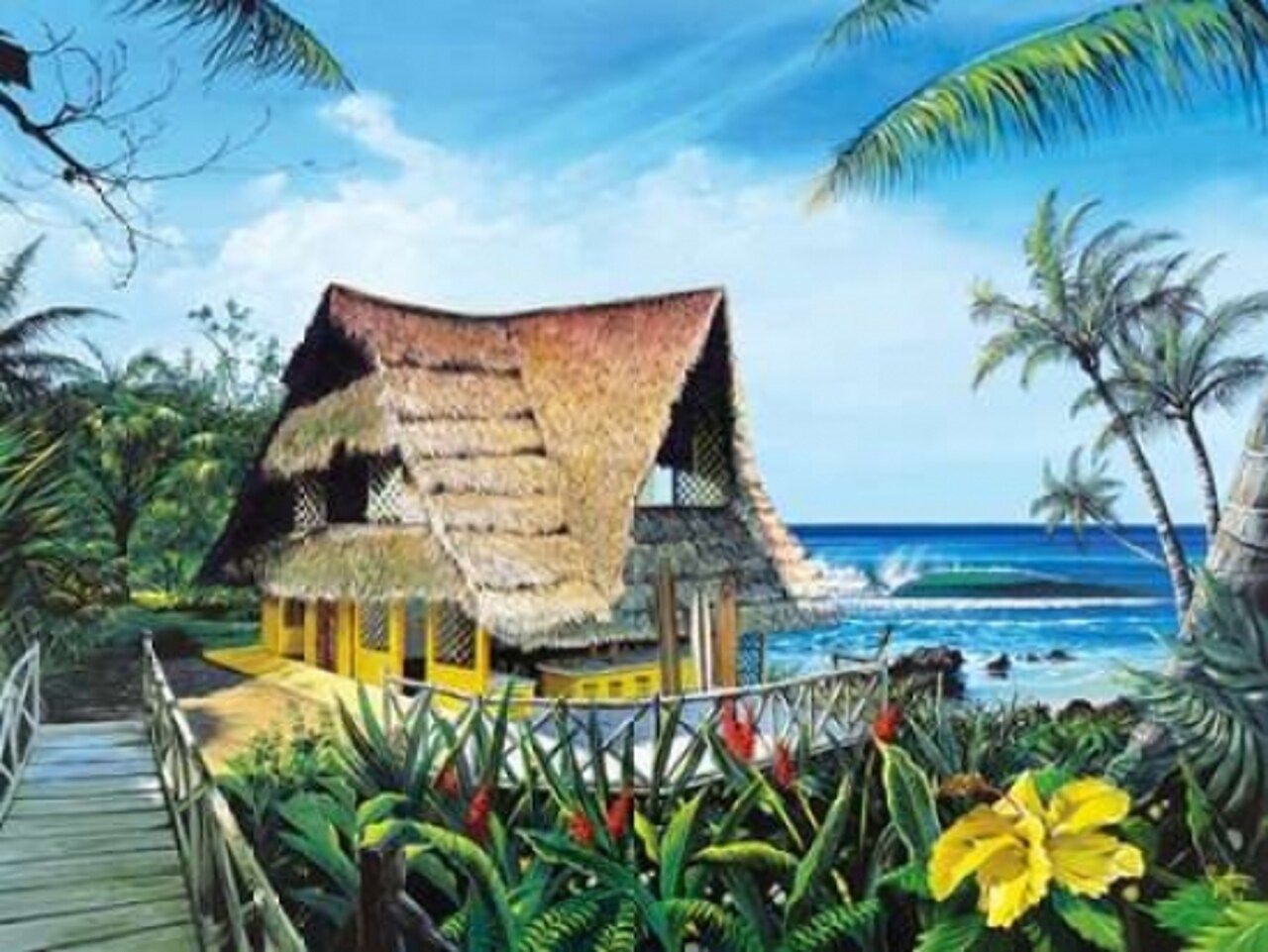 Hawaiian Hideaway Poster Print by Scott Westmoreland - Item # VARPDXW651D